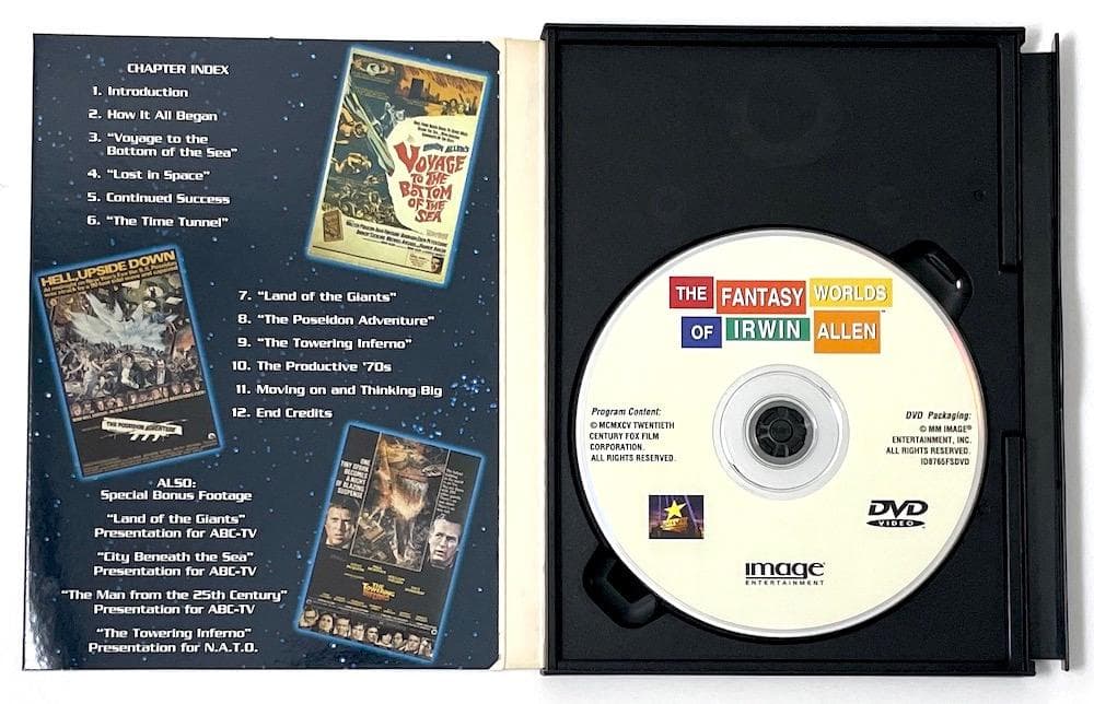 廃盤 DVD THE FANTASY WORLDS OF IRWIN ALLEN