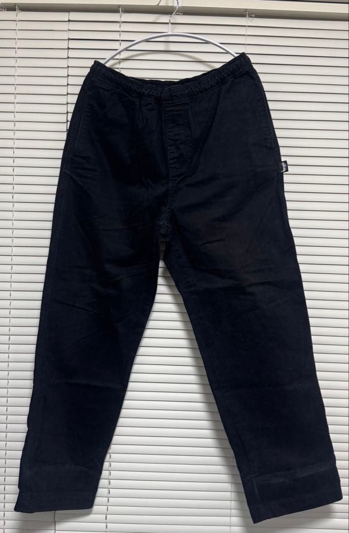 Stussy ビーチパンツ Mサイズ ブラック