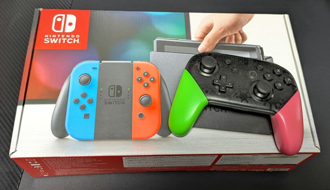 Nintendo Switch 箱付き プロコンスプラトゥーンエディション付き