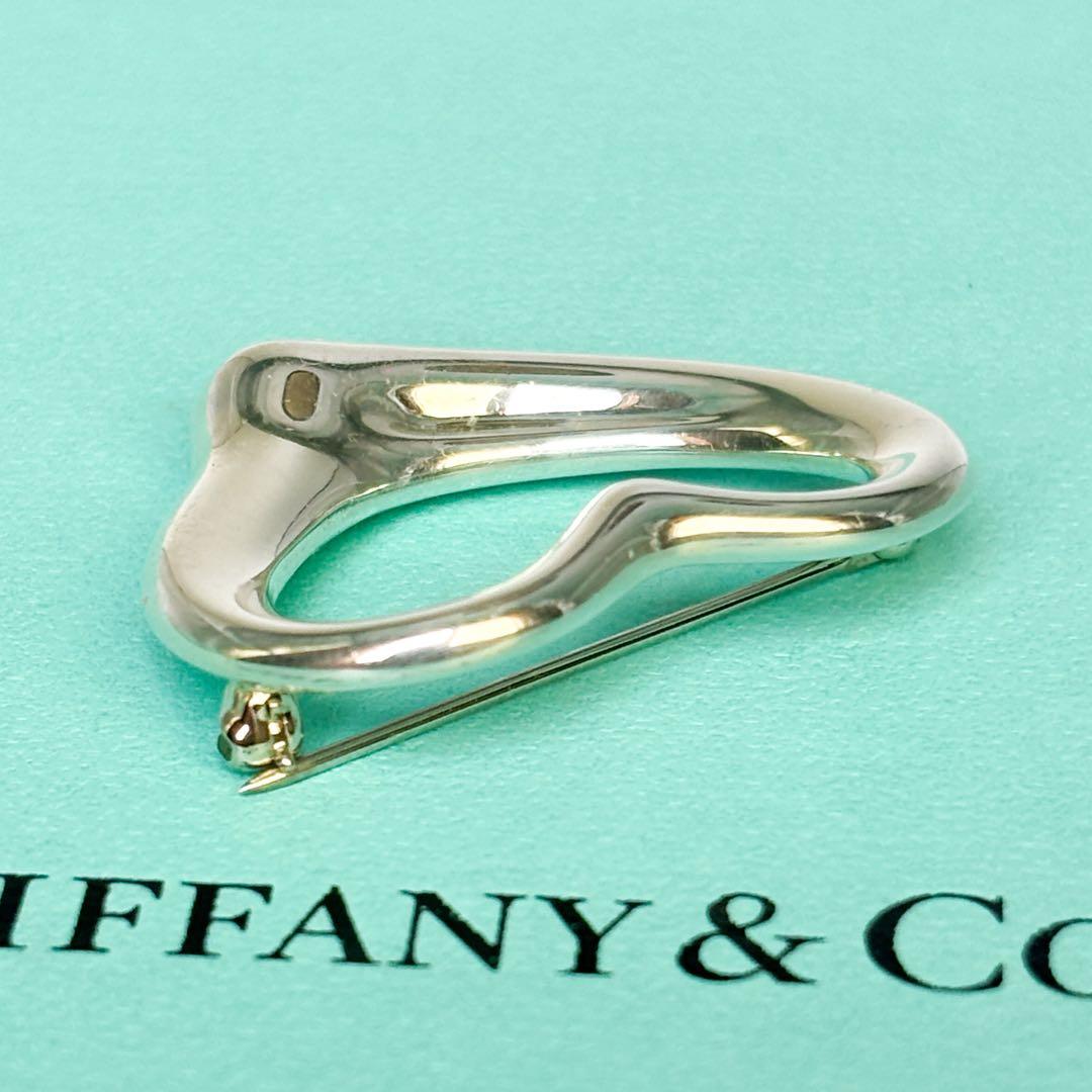 大サイズ★ティファニー エルサ・ペレッティ オープンハート ブローチ SV925