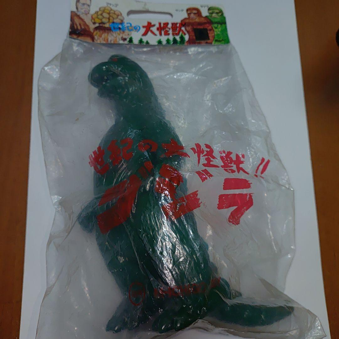 m1号ゴジラ フィギュア 緑色 オリジナルパッケージ付き