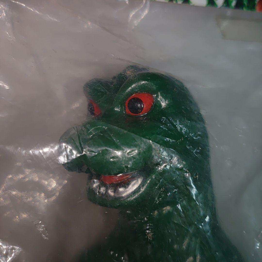 m1号ゴジラ フィギュア 緑色 オリジナルパッケージ付き