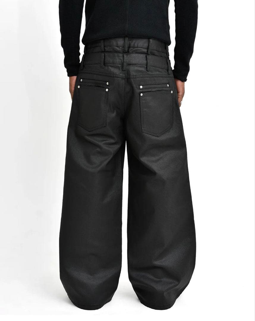 Asapmode Waxed Stacked Pants コーティング新品未使用