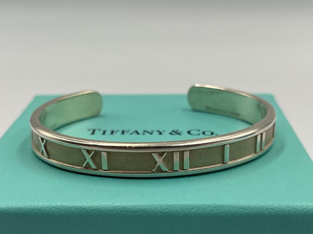ティファニー アトラス バングル ブレスレット シルバー 925 箱・袋付き