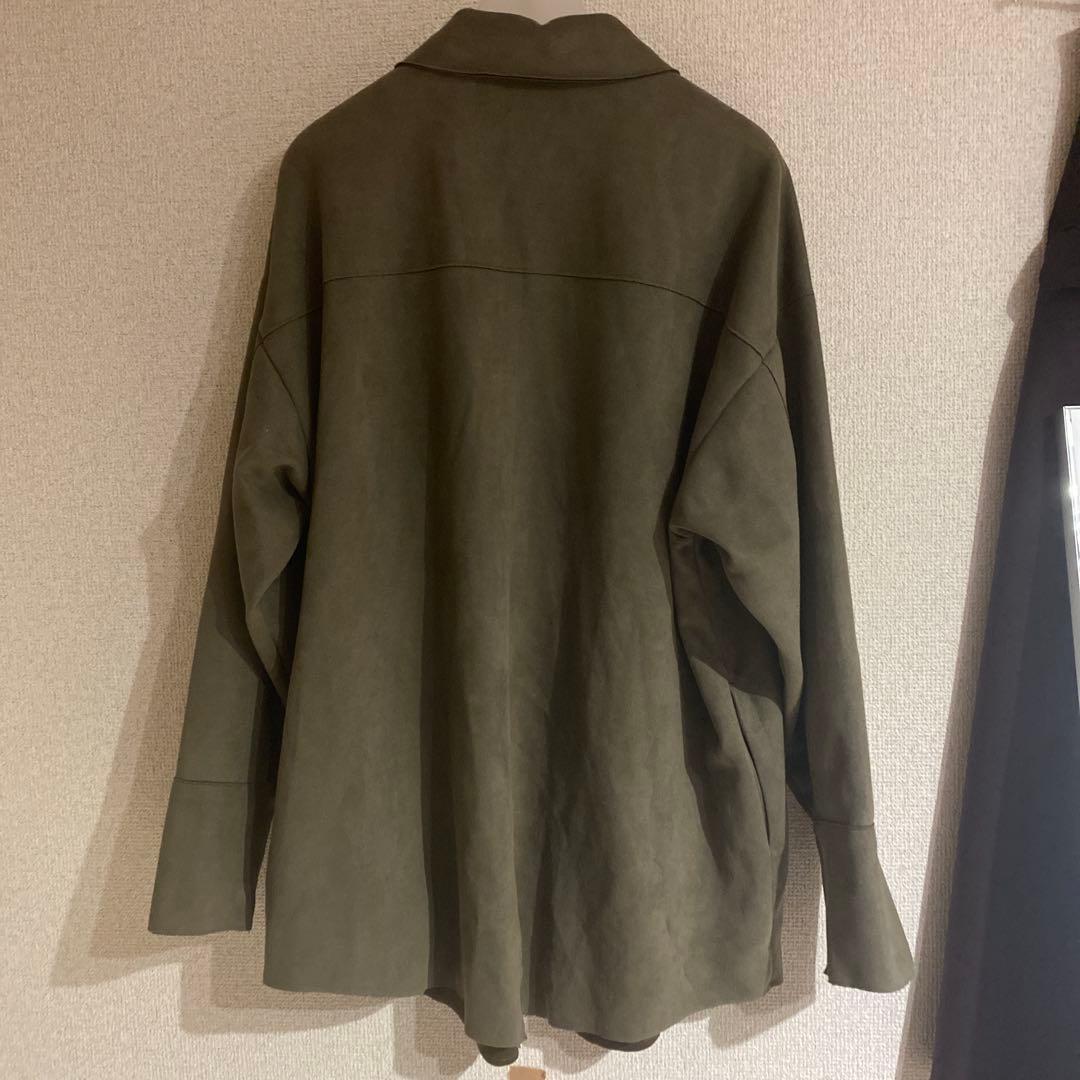 Enof スウェードシャツ