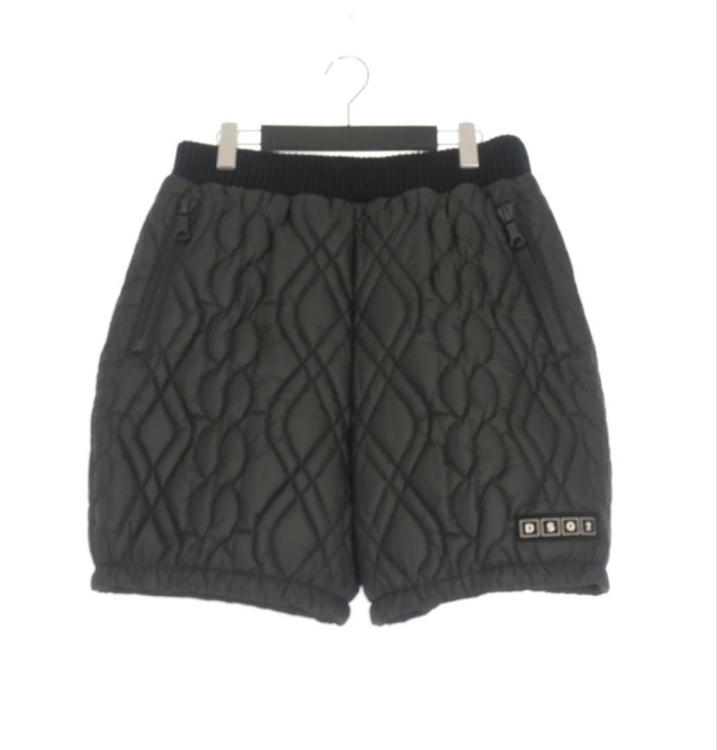 ディースクエアード DSQUARED2 キルティング　ショートパンツ ブラック