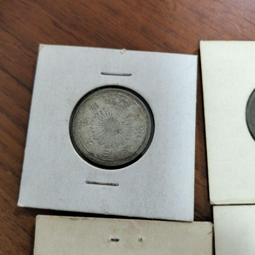 小型50銭銀貨 鳳凰 　美品