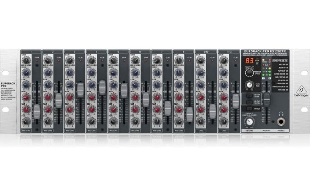 配信機器・PA機器・レコーディング機器 mission5 Behringer Eurorack RX1202FX