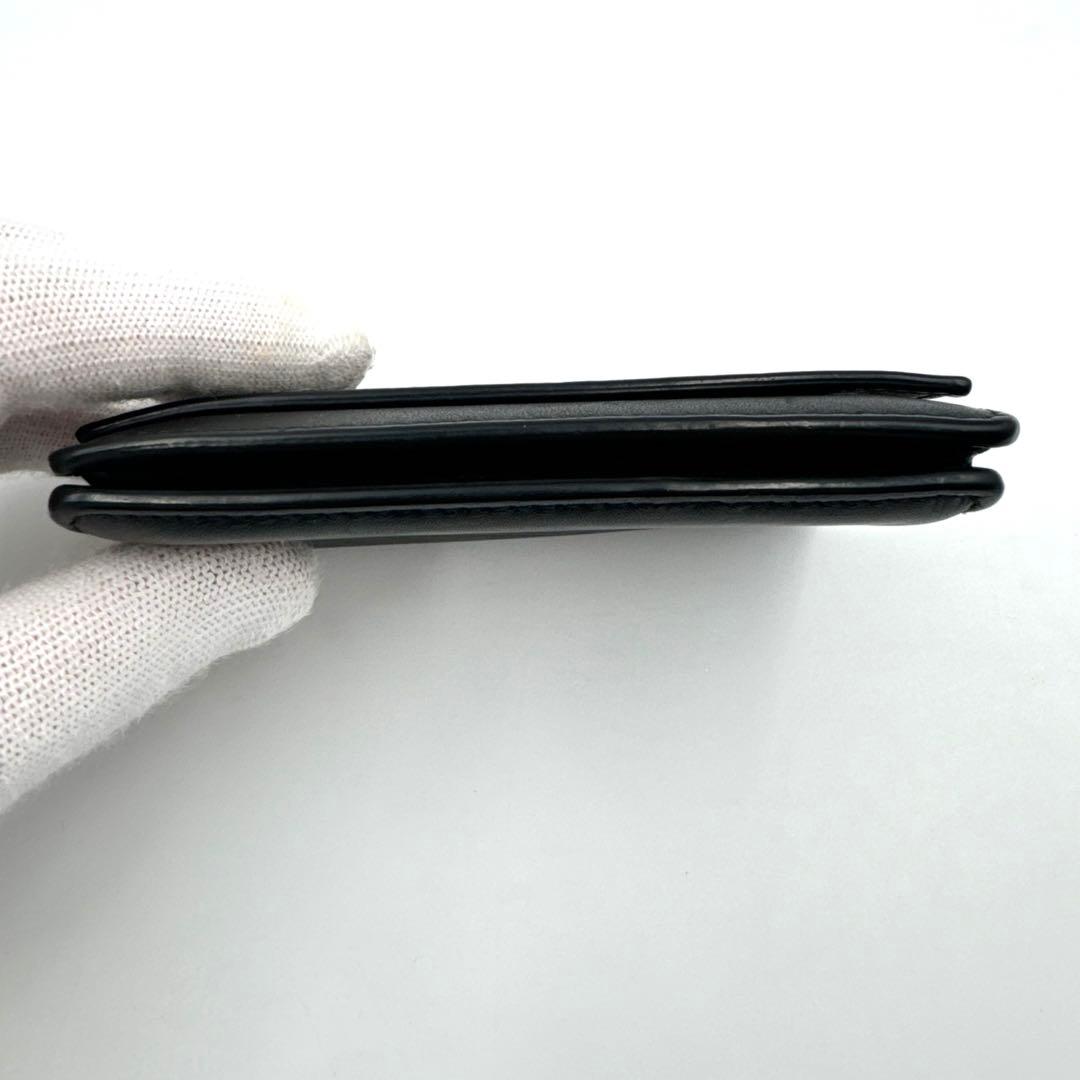 BOTTEGAVENETA 名刺入れ　ブラック　本革　イントレチャート