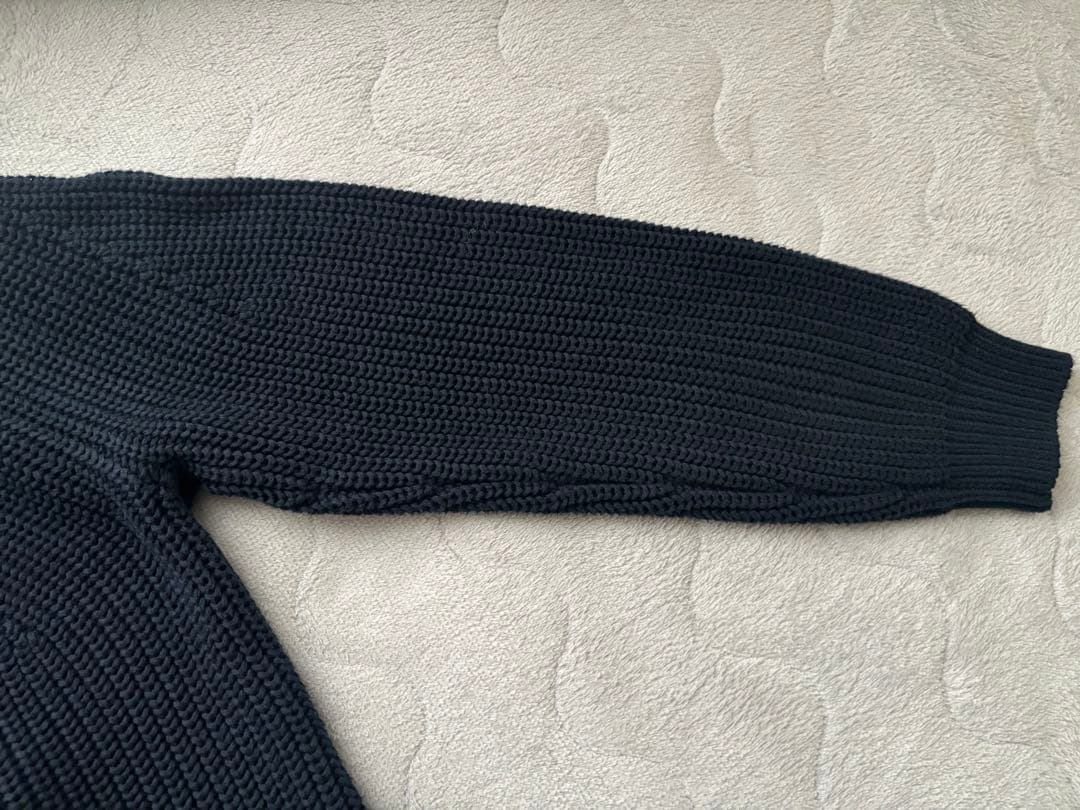 BATONER クルーネックニット　ネイビー