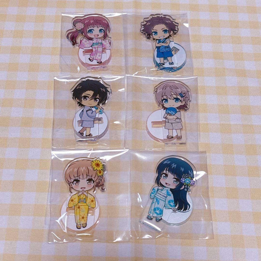 凪のあすから　熊野市　宿泊　特典　限定　浴衣　アクリルスタンド セット