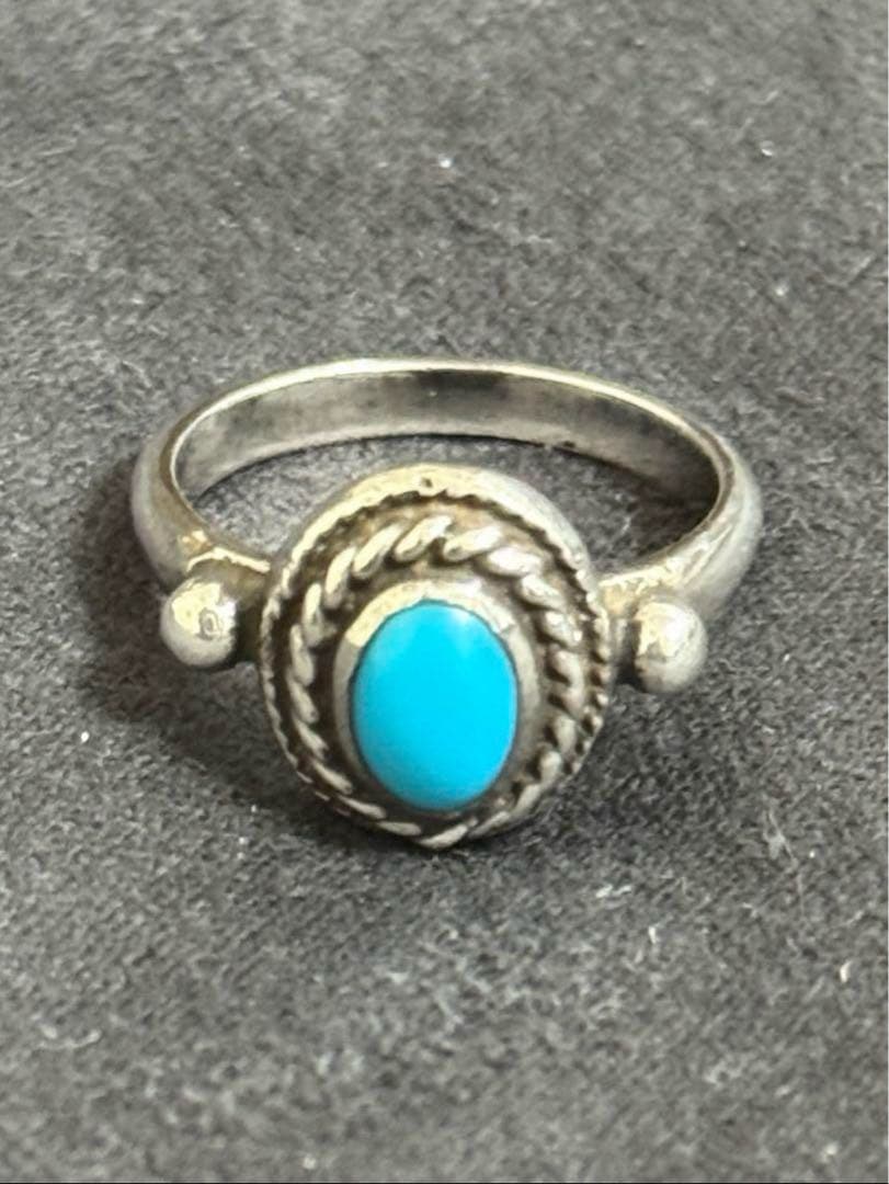 【本物】goro′s ゴローズ ターコイズ オールド ピンキー シルバーリング