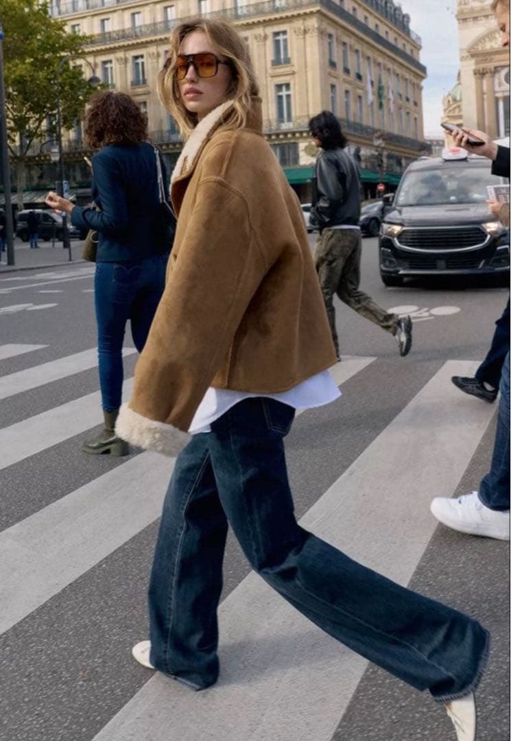 ZARA リバーシブルダブルフェイスジャケット