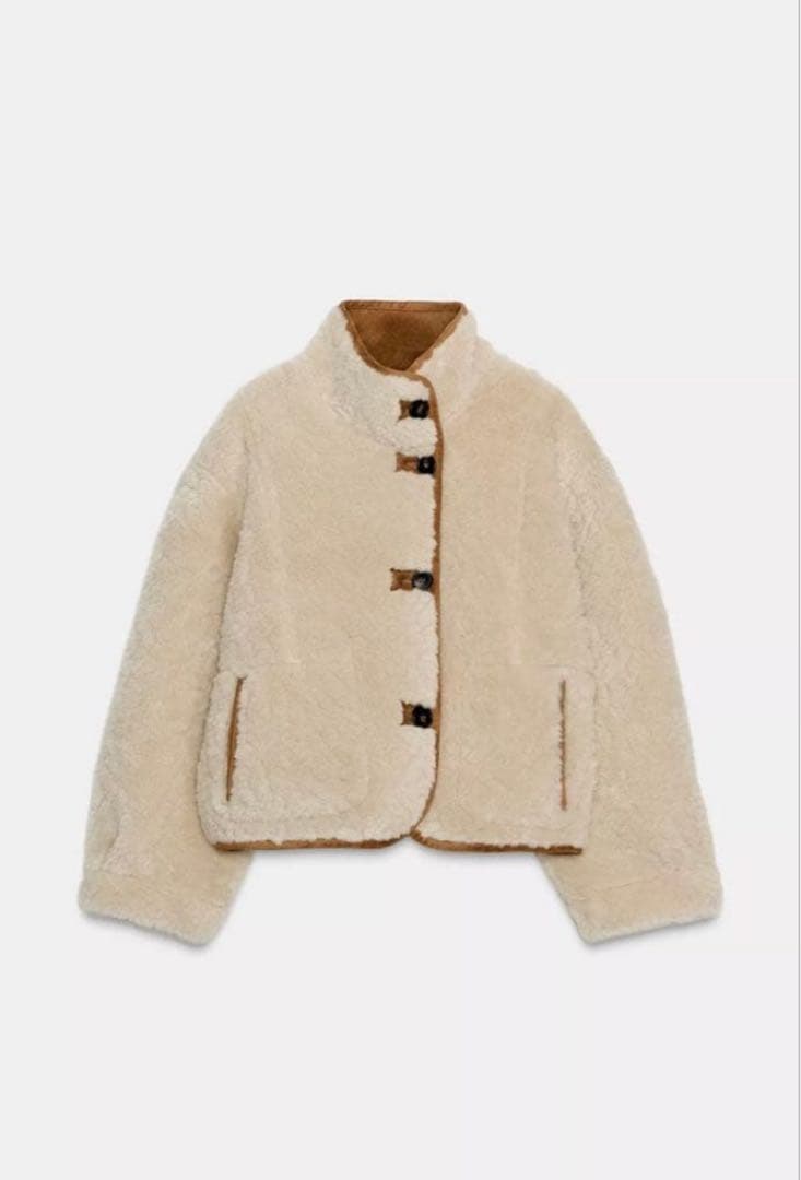 ZARA リバーシブルダブルフェイスジャケット