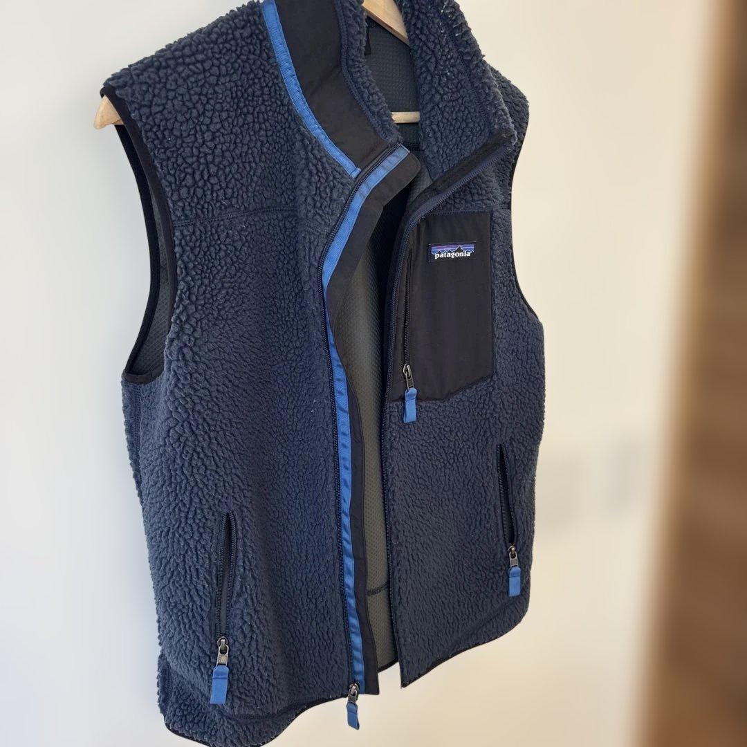 patagonia レトロX ベスト　ネイビーS