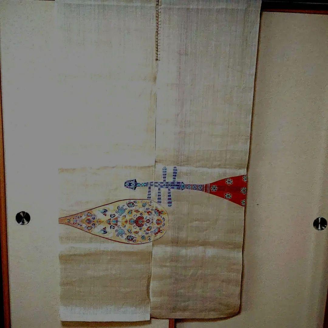 中川政七商店 手織り麻 のれん 暖簾 目隠し 間仕切り タペストリー 中川 遊