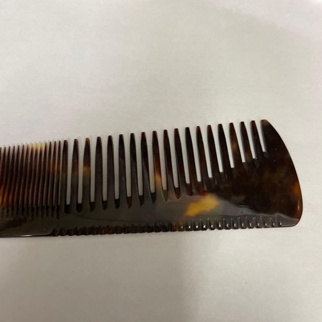 鼈甲　仕上げ　山寺　櫛