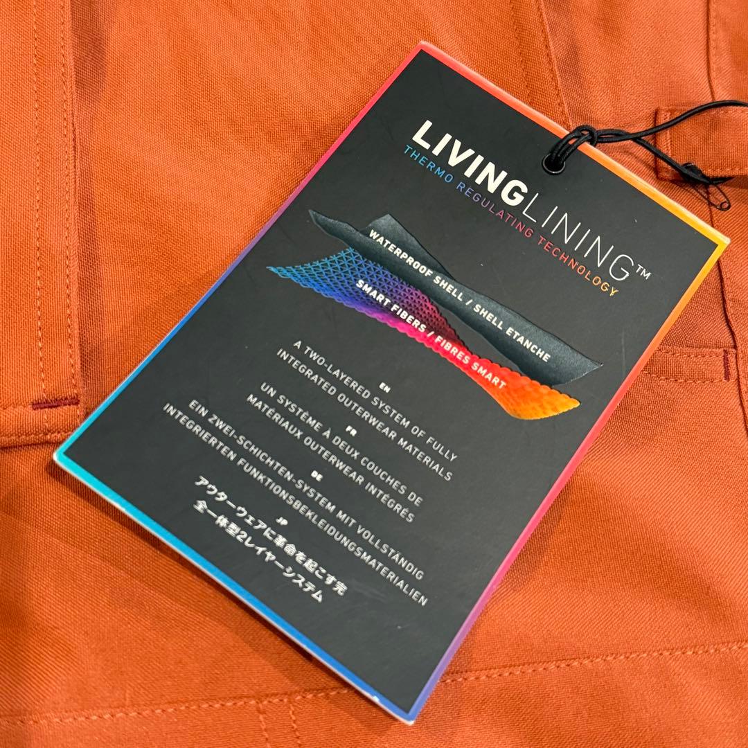 バートン WZ ZEALOUS PT/151051 ビブパンツ タグ付 オレンジ