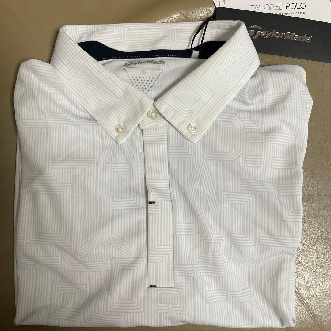 【未使用】TaylorMadeテーラーメイドポロシャツJLY-36/XOグレー系