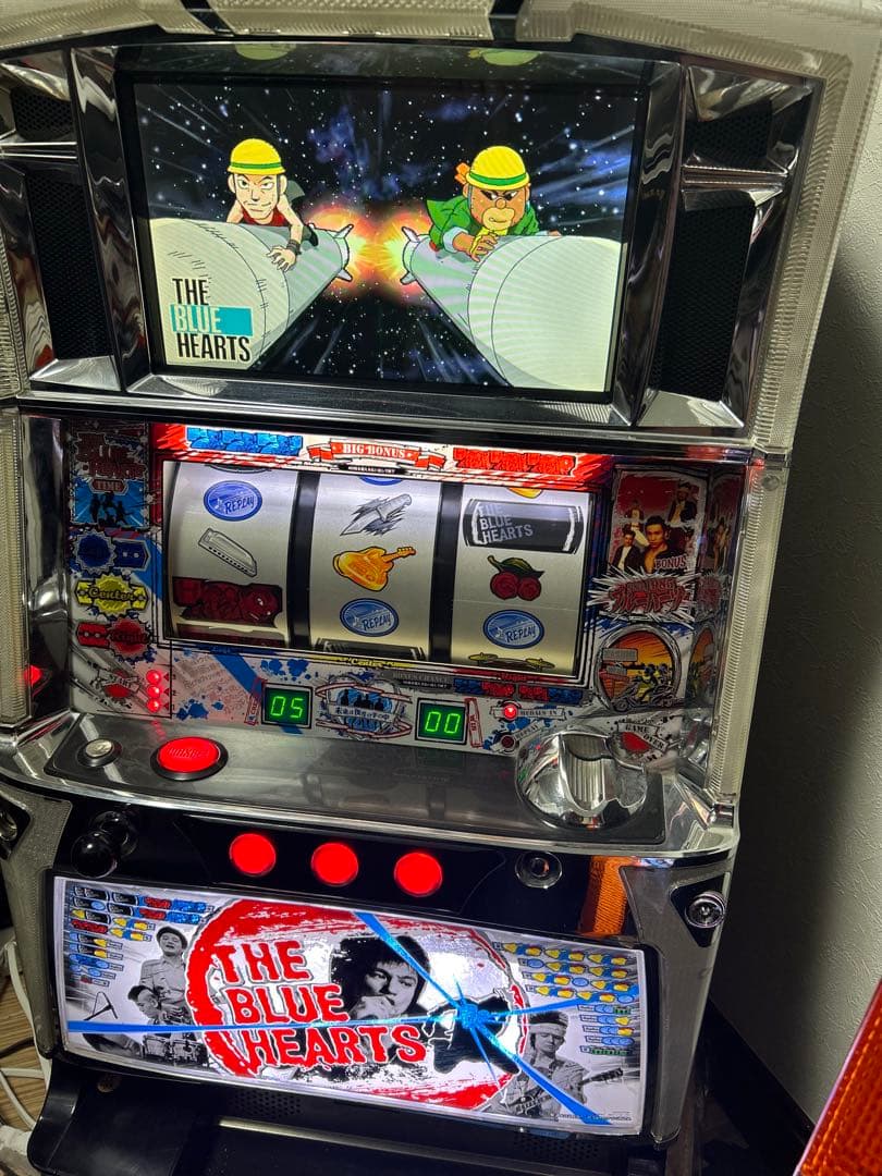 【希少】ザ・ブルーハーツ　パチスロ　実機　不要機　スロット　銀座