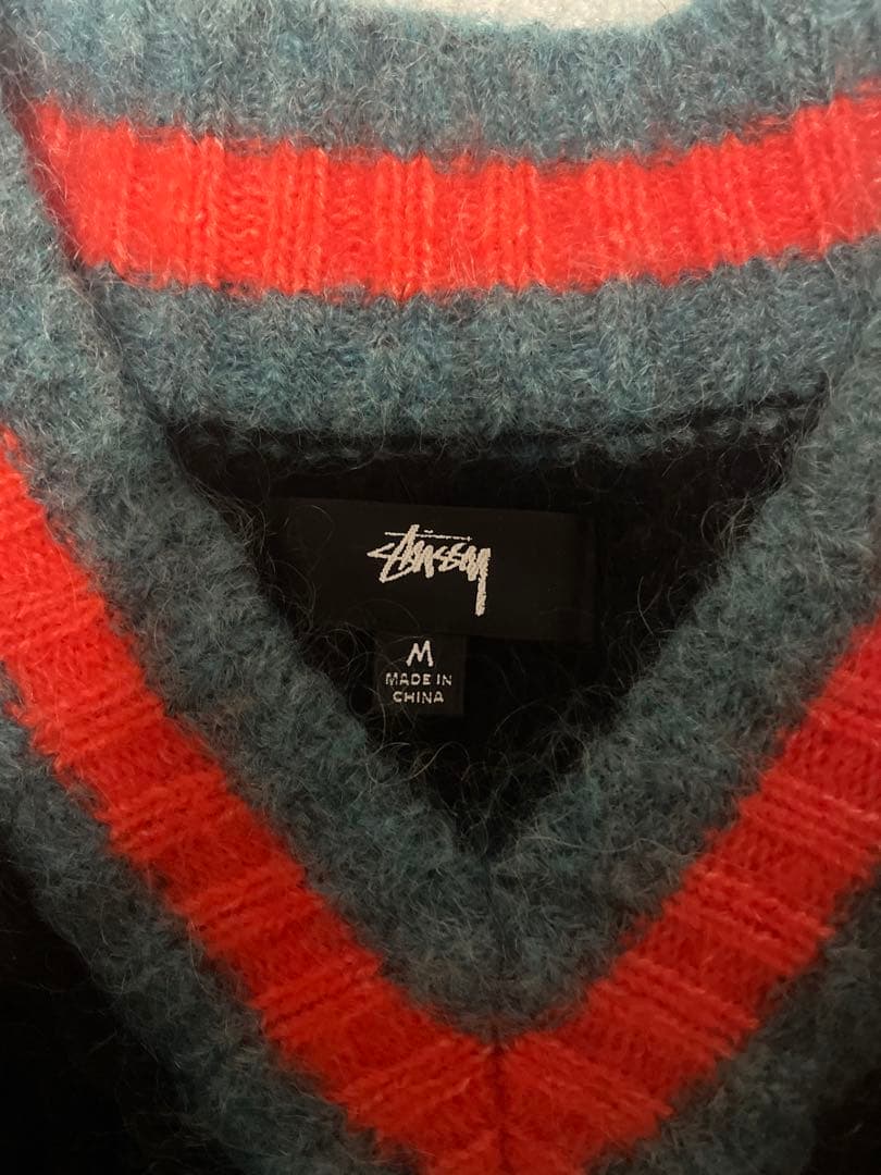 【Stussy】mohair tennis sweater