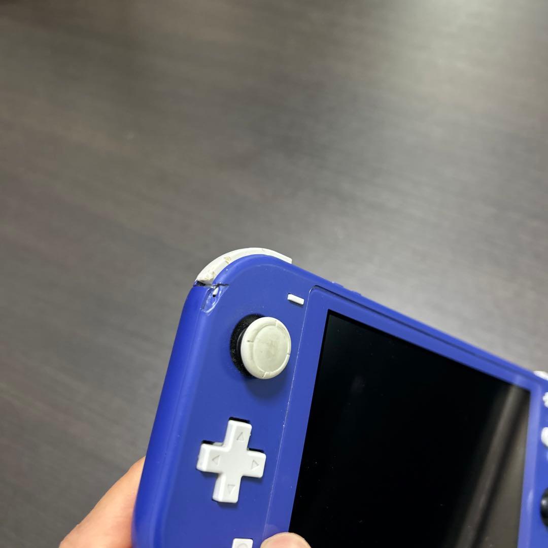 Nintendo Switch Lite 青色 本体　ジャンク