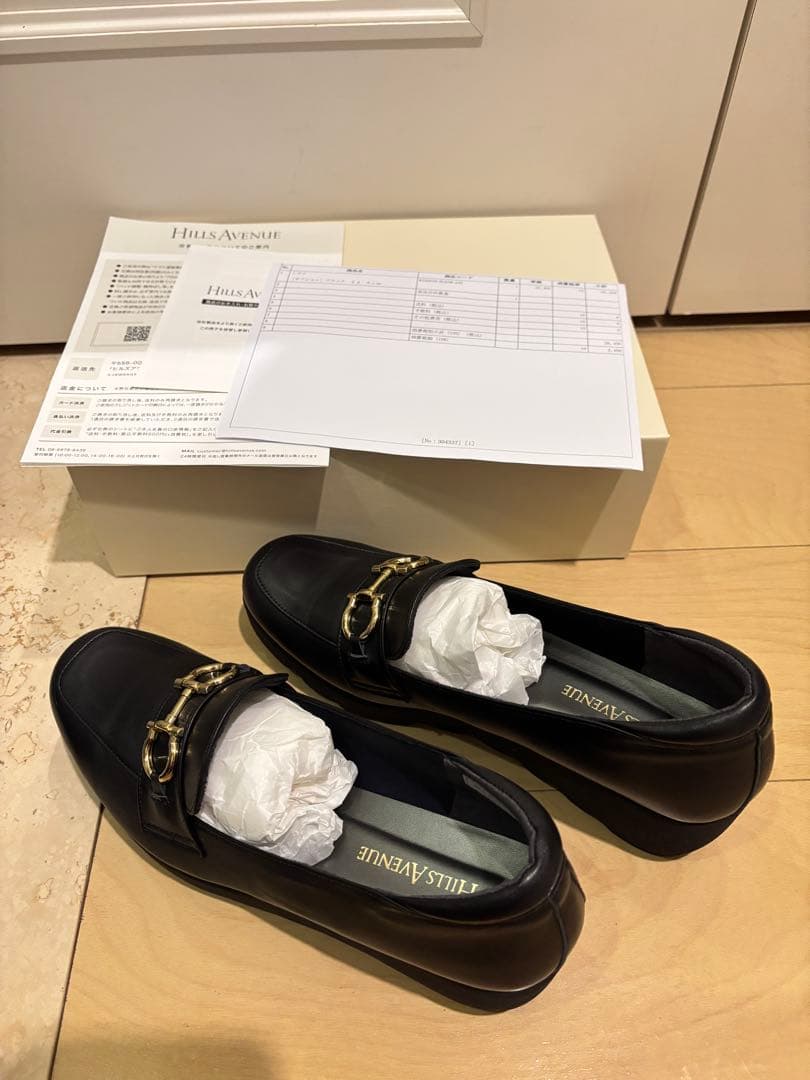 美品　ヒルズアベニュー　ミラナ　シューズ 24.5㎝ ブラック