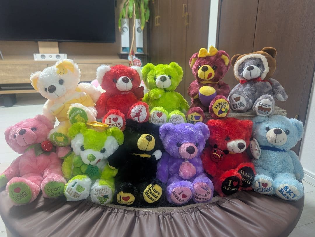 ご当地ベア　まとめ売り　11体