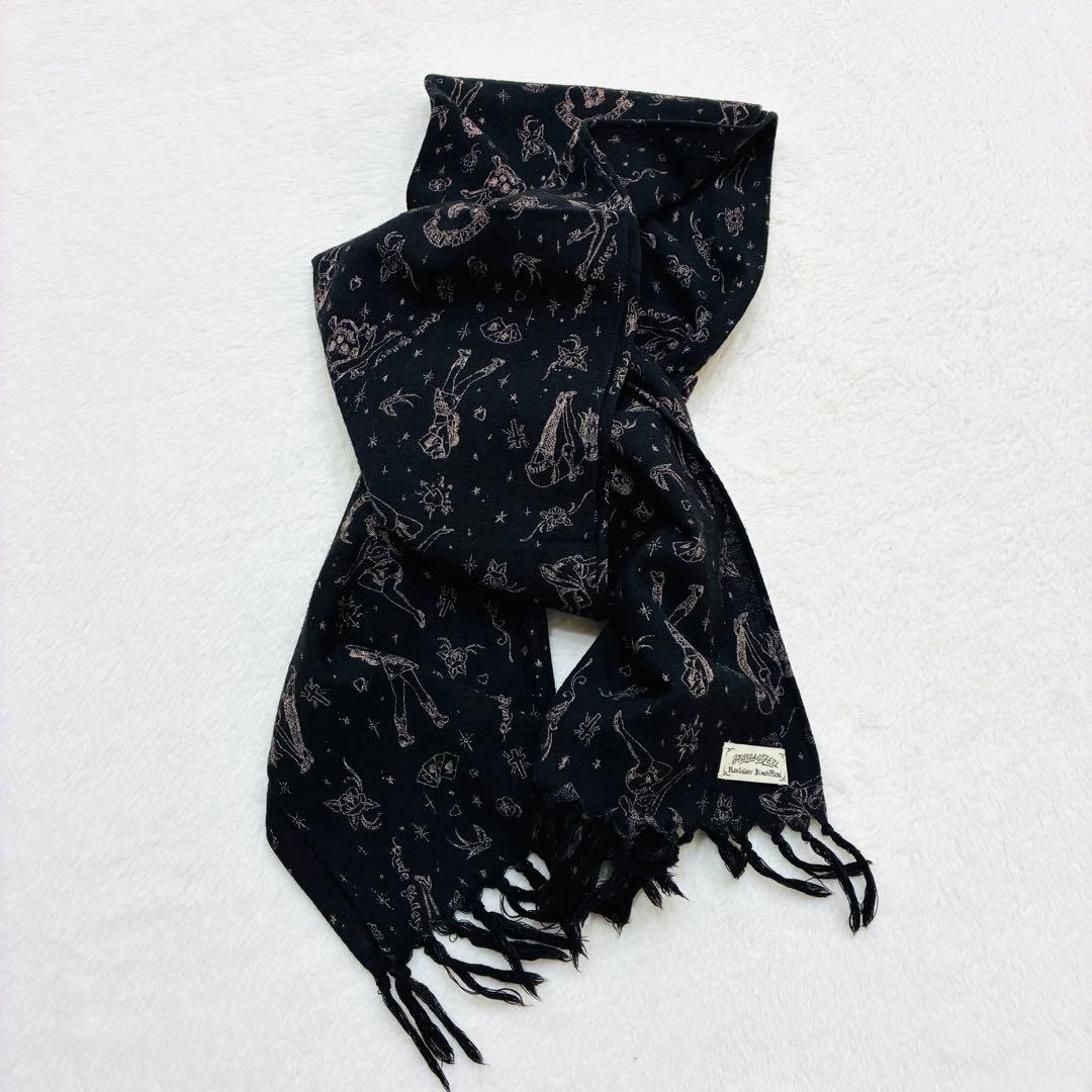 RUDE GALLERY ルードギャラリー ウール ストール マフラー 【希少】