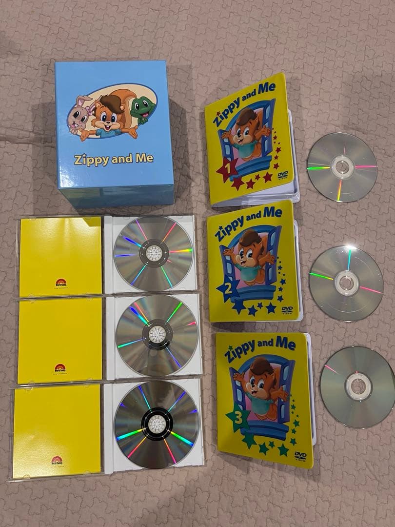 ズィッピー・アンド・ミー (ZAM) DVD, CDセット