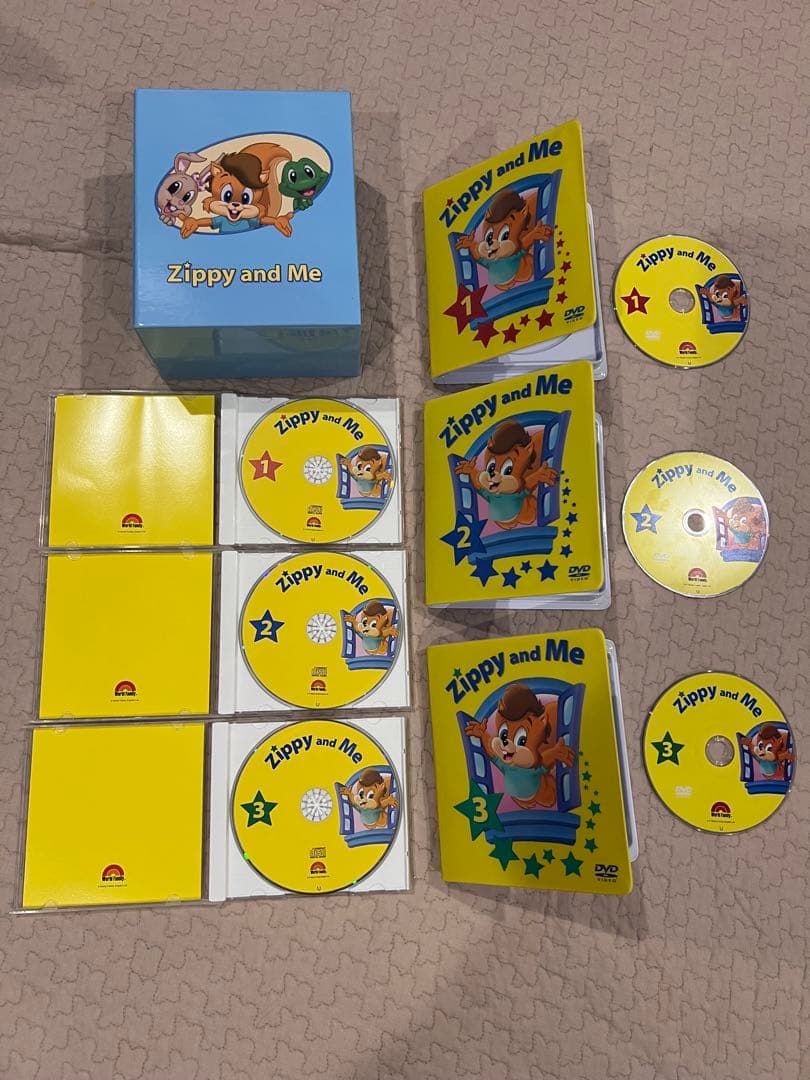 ズィッピー・アンド・ミー (ZAM) DVD, CDセット