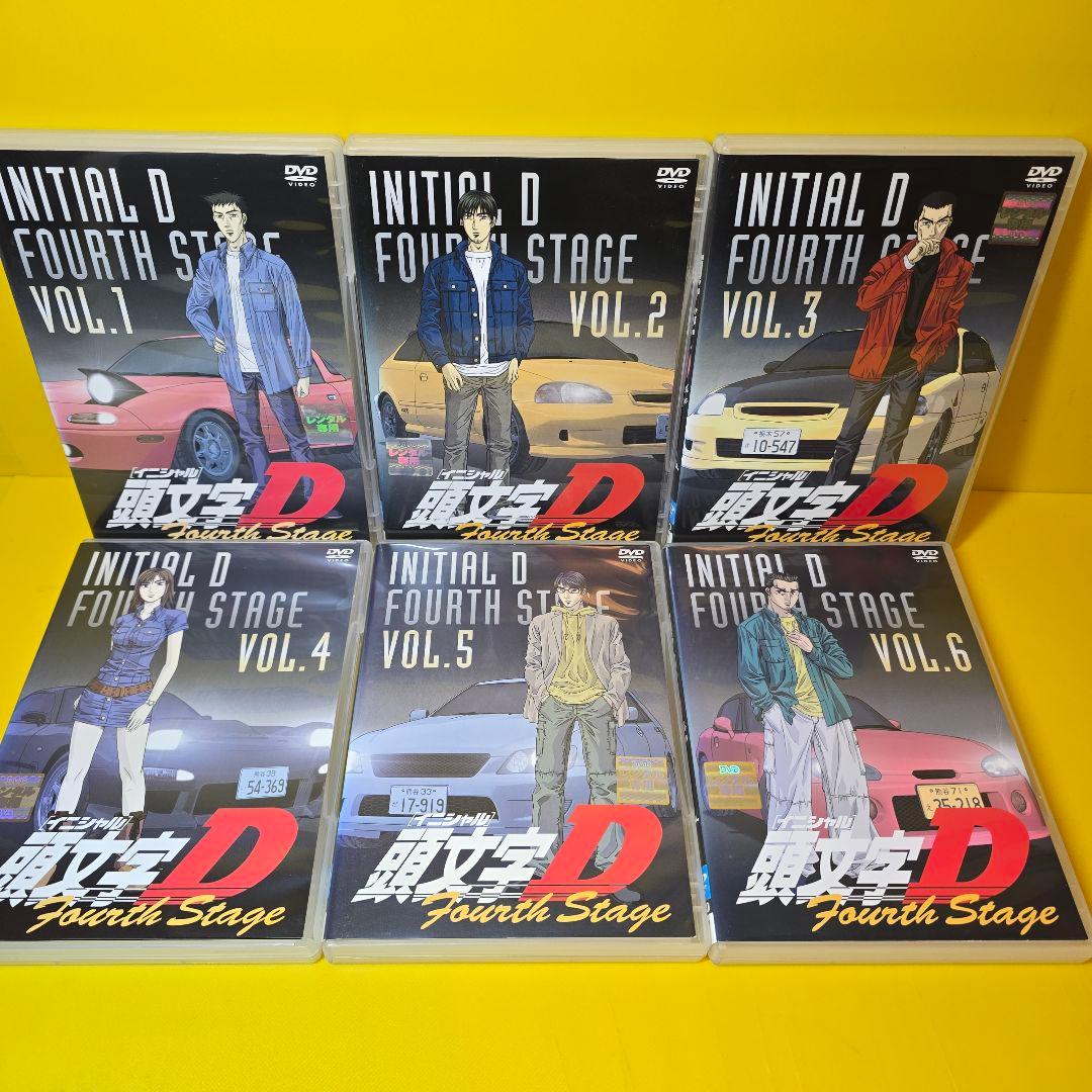 新品ケース交換済み　頭文字D イニシャルDシリーズ　DVD全41巻セット