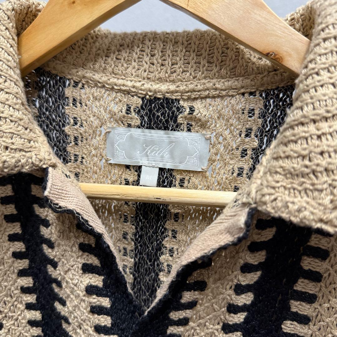 【冬前売り切り！レア商品】Kith Keyon Crochet Pullover