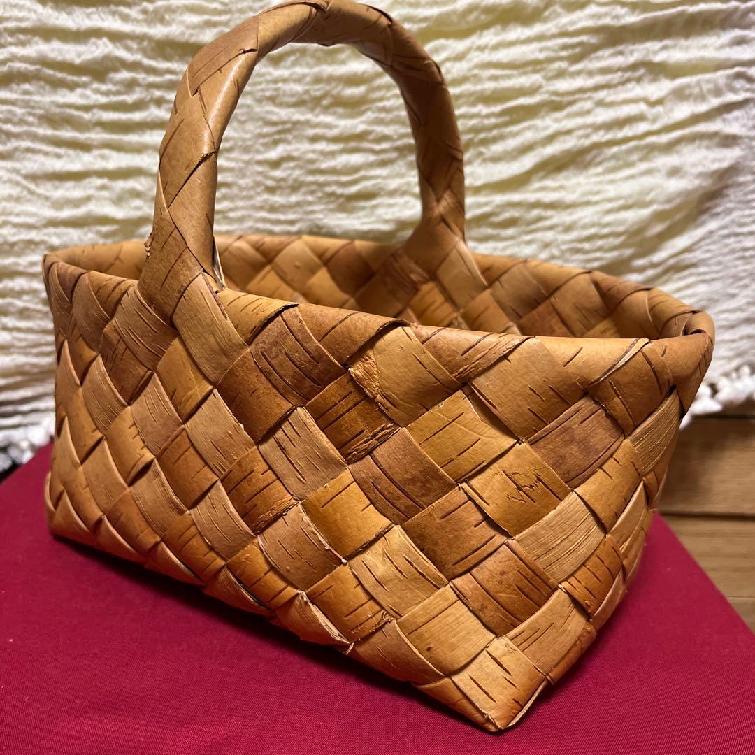 Galina ガリーナ さんの白樺かご　フィンランド