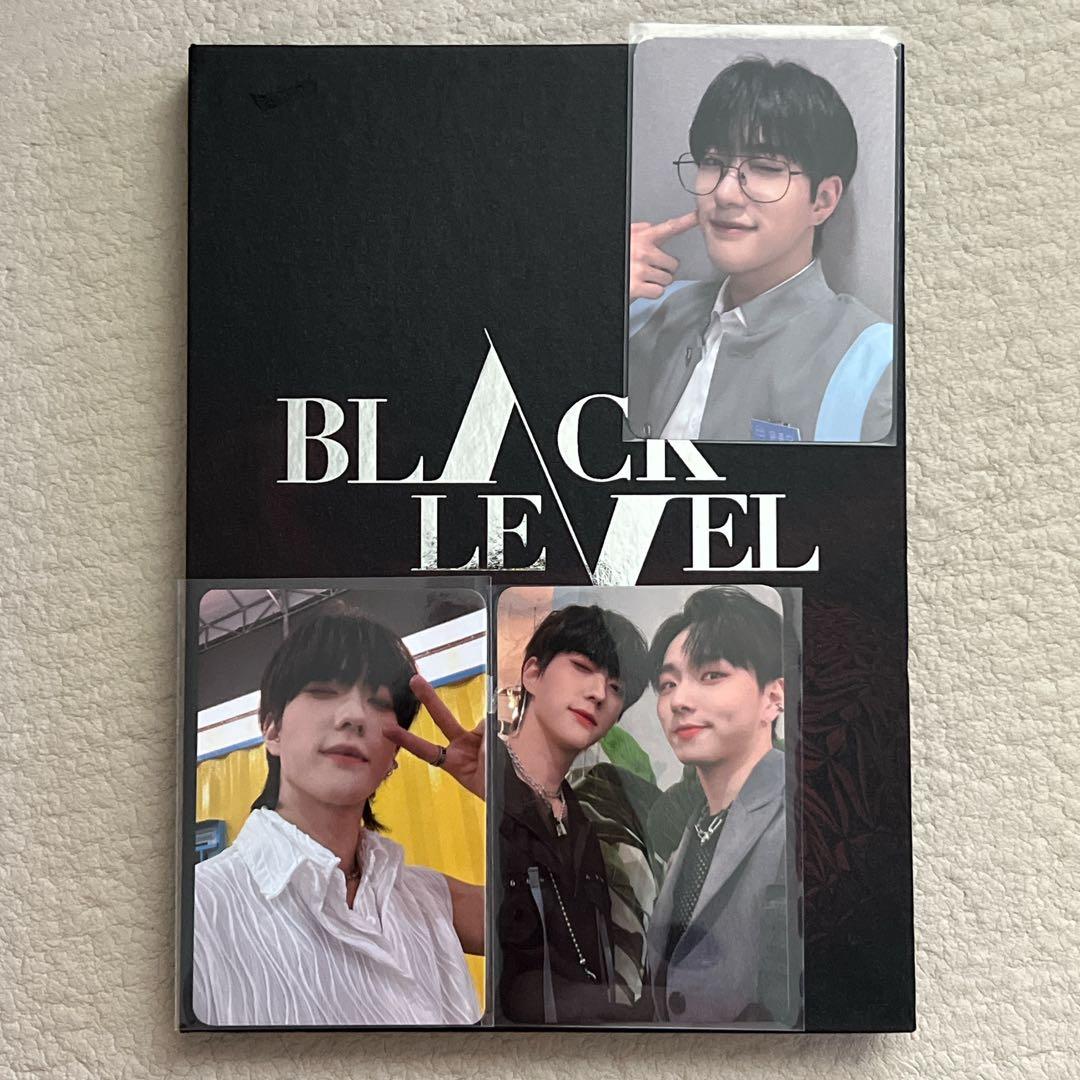 BLACK LEVEL アルバム ユンジョンウ トレカ ボイプラ ワンパクト