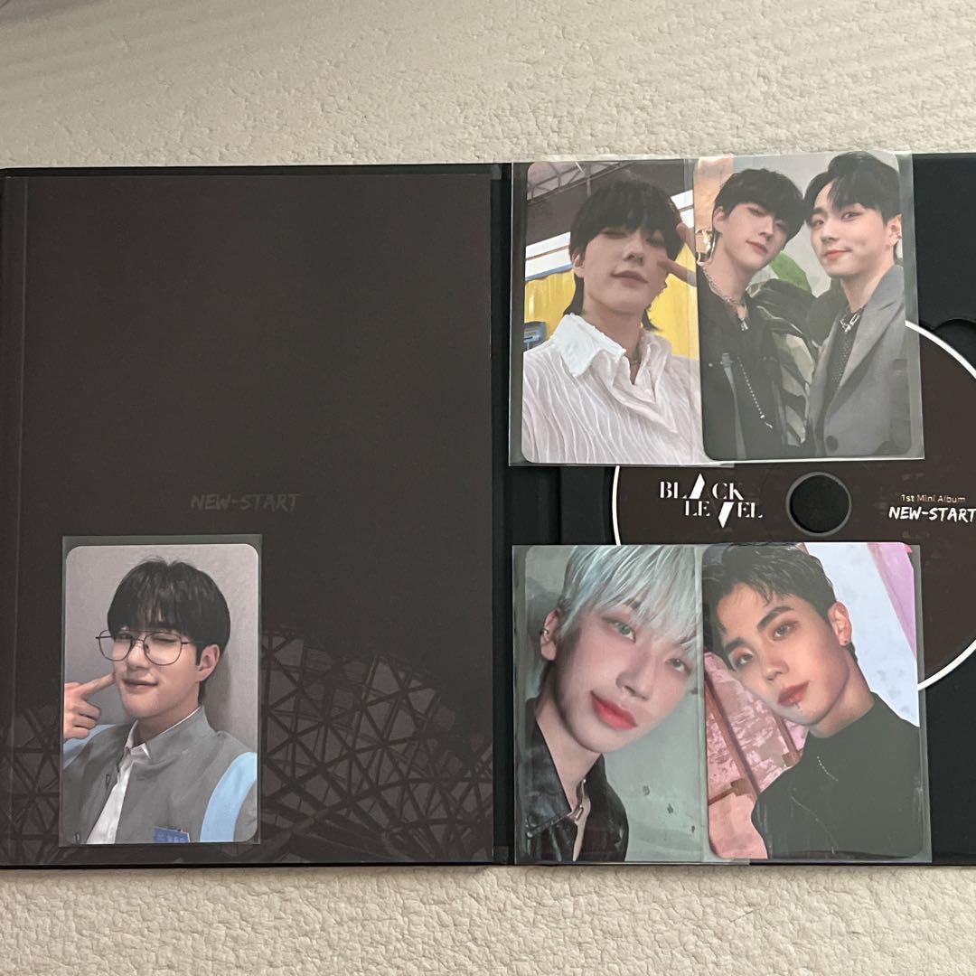 BLACK LEVEL アルバム ユンジョンウ トレカ ボイプラ ワンパクト