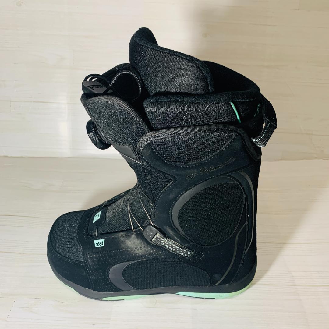 女性用スノーボードブーツ Boaシステム ブラック #0295
