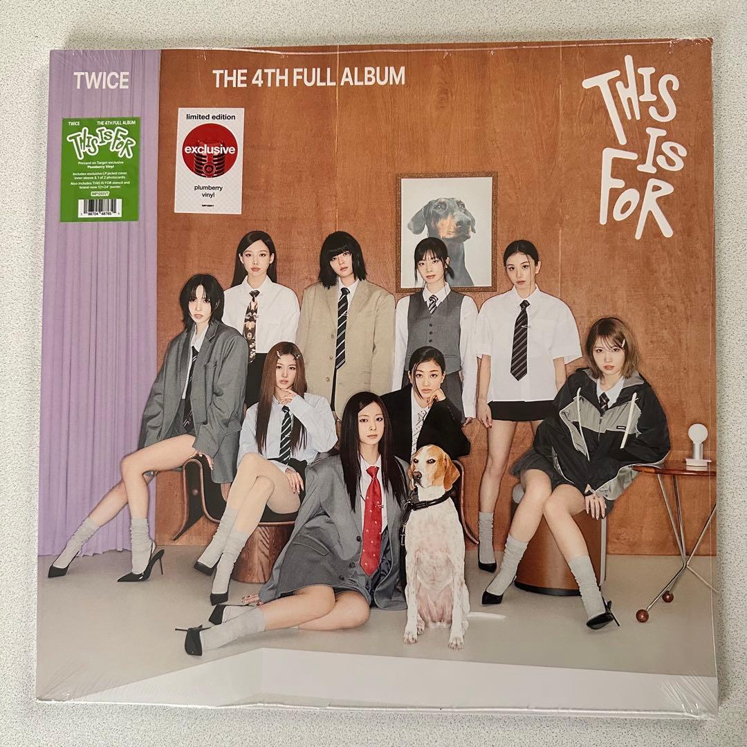 TWICE THIS IS FOR レコード TARGET VER.