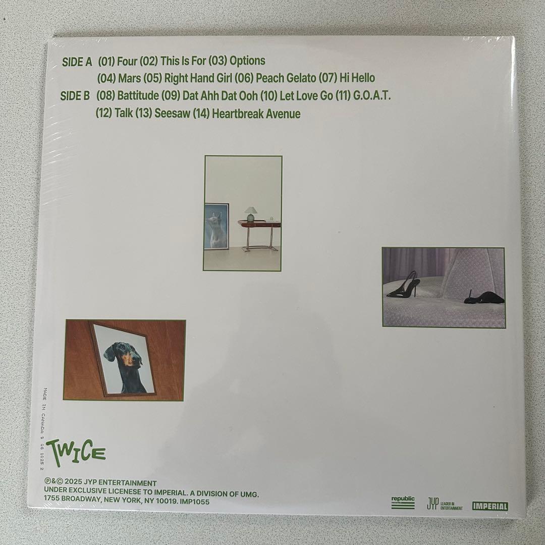 TWICE THIS IS FOR レコード TARGET VER.