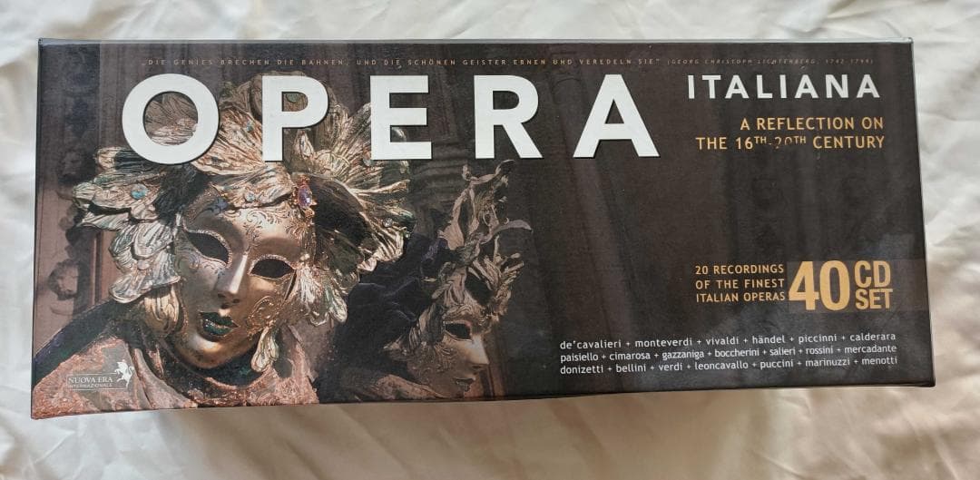 オペラ・イタリアーナ（20作曲家、40枚組）Opera Italiana