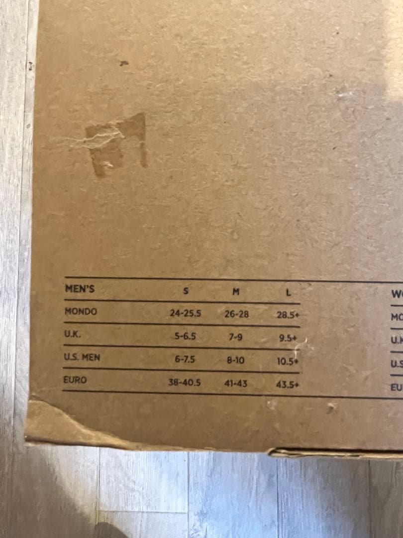 ULTRA スノーボード ビンディング 黒/オレンジ　Lサイズ