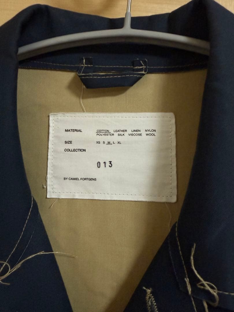 ジャケット・アウター CAMIEL FORTGENS OVERSIZESHORT MACKINTOSH