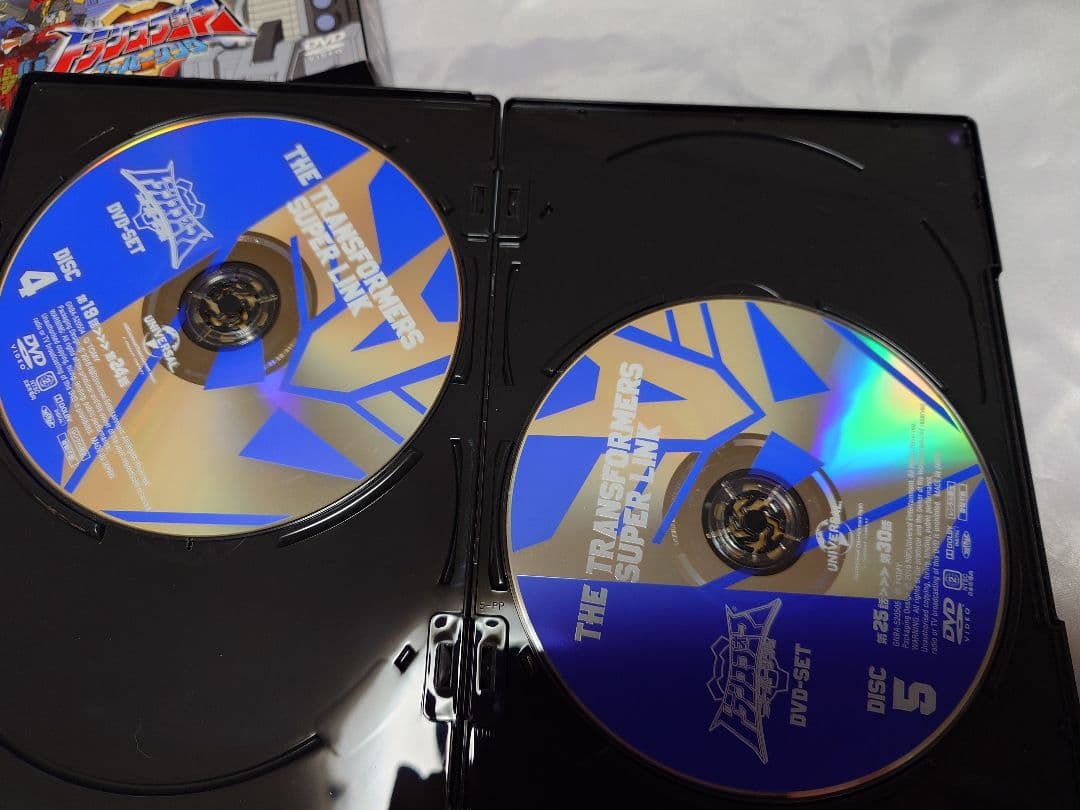 トランスフォーマー スーパーリンク DVD-SET　最安値