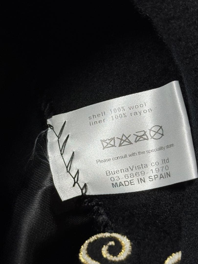 未使用 BUENAVISTA × Marbles BASQUE BERET