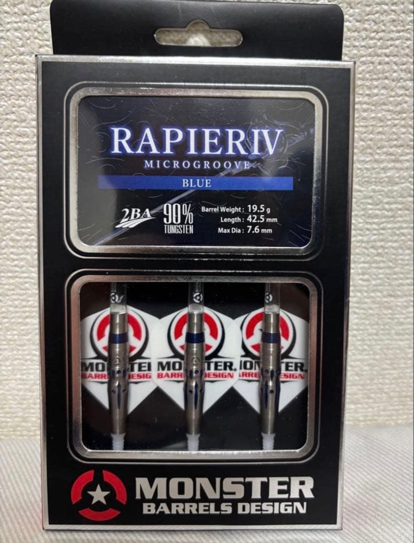 MONSTER RAPIER IV ブルー 90%タングステン