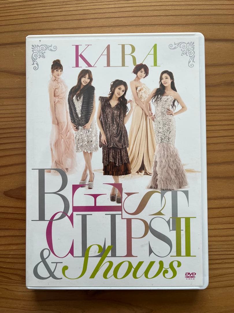 K-POP アイドル　KARA　DVD3枚組