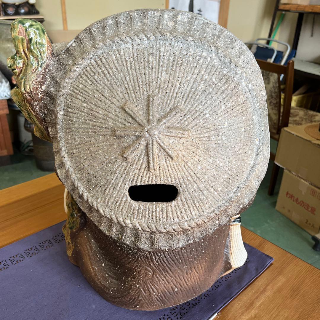 中村幸子 チョーチョー縁起物❗信楽焼福狸 高さ４２cm