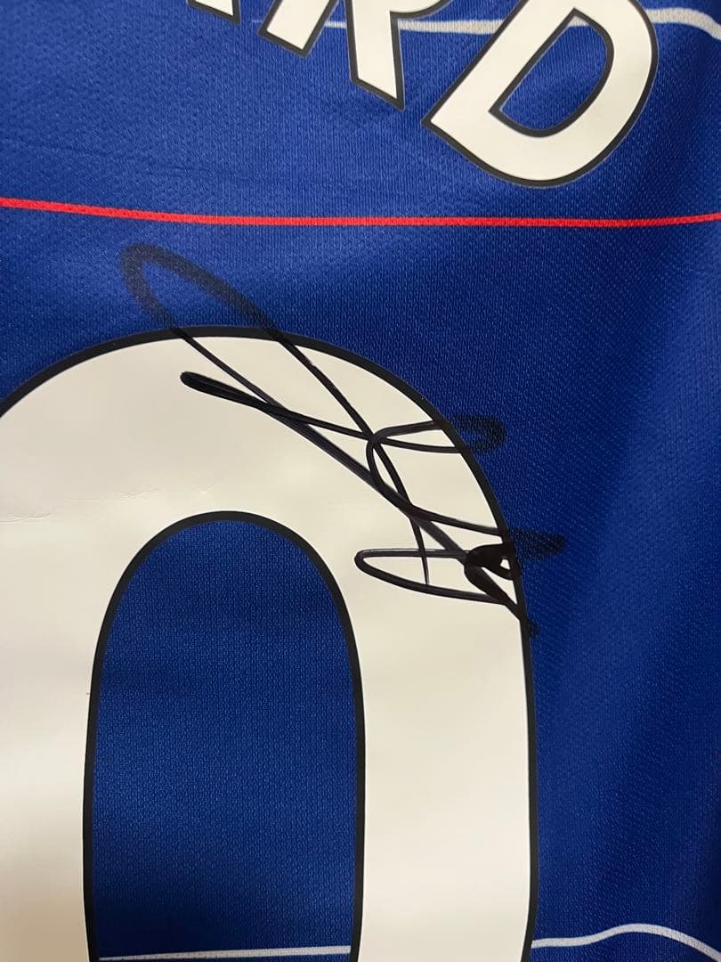 【正規品】チェルシー　アザール　ユニフォーム　サイン入り