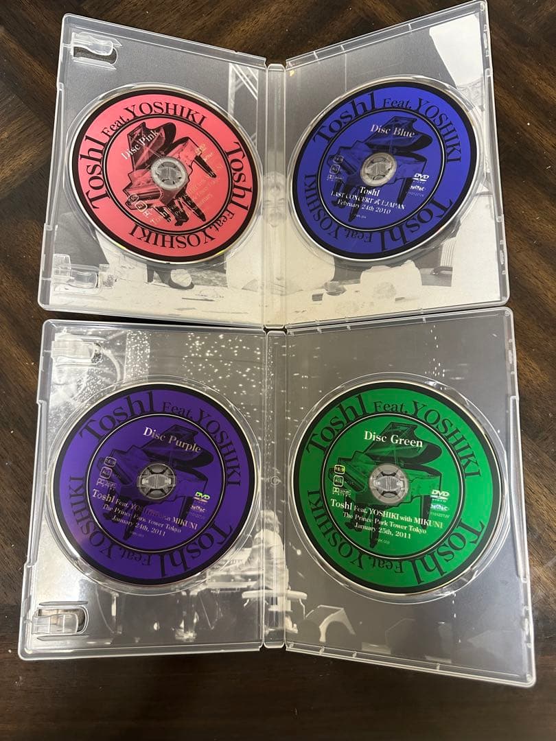 ToshI Feat. YOSHIKI with MIKUNI DVD2枚セット