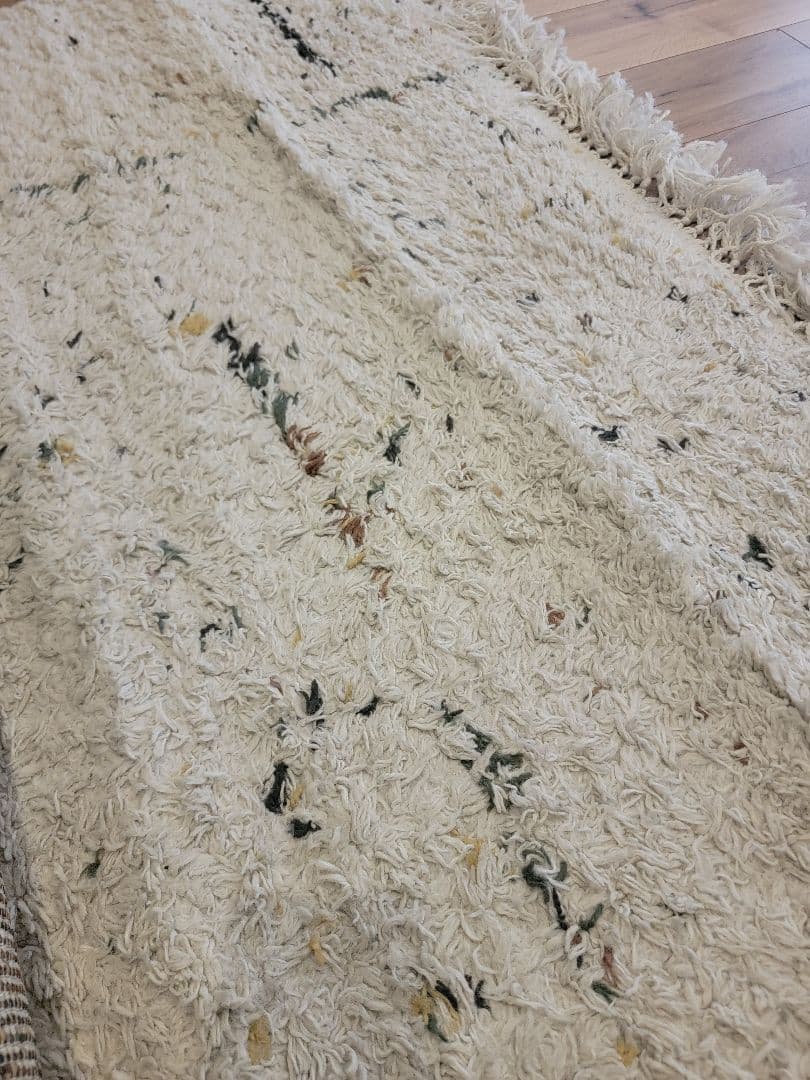 リセノ　BIANCA LINE DOT 135×190　ウィルトン織りラグ